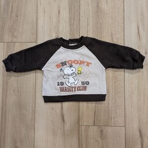 Vintage Y2K Snoopy Baby Sweatshirt